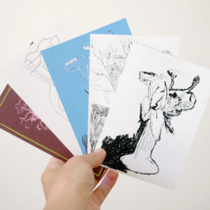 Cartes postales " Les fleurs de Lila"